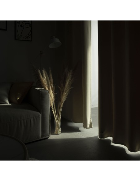 Beauty Home Ύφασμα κουρτίνας Blackout σκίασης Ideal Art 8400  Ύφασμα Φ280 Καφέ