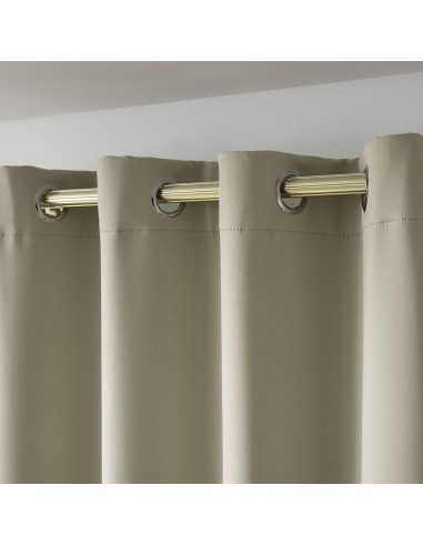 Beauty Home Κουρτίνα Blackout σκίασης με 8 κρίκους Ideal Art 8400 140x270 Άμμου Beauty Home Κουρτίνα Blackout σκίασης με 8 κρίκους Ideal Art 8400 140x270 Άμμου
