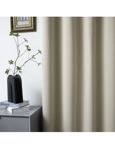 Beauty Home Κουρτίνα Blackout σκίασης με 8 κρίκους Ideal Art 8400 140x270 Άμμου Beauty Home Κουρτίνα Blackout σκίασης με 8 κρίκους Ideal Art 8400 140x270 Άμμου