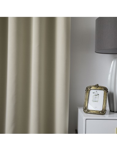 Beauty Home Κουρτίνα Blackout σκίασης με 8 κρίκους Ideal Art 8400 140x270 Άμμου Beauty Home Κουρτίνα Blackout σκίασης με 8 κρίκους Ideal Art 8400 140x270 Άμμου