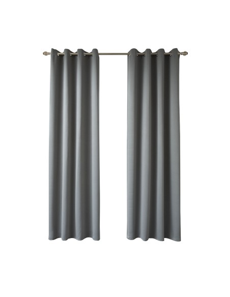 Beauty Home Κουρτίνα Blackout σκίασης με 8 κρίκους Art Ideal 8400 140x270 Ανθρακίτης Beauty Home Κουρτίνα Blackout σκίασης με 8 κρίκους Art Ideal 8400 140x270 Ανθρακίτης