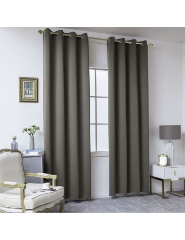 Beauty Home Κουρτίνα Blackout σκίασης με 8 κρίκους Ideal Art 8400 140x270 Καφέ Beauty Home Κουρτίνα Blackout σκίασης με 8 κρίκους Ideal Art 8400 140x270 Καφέ