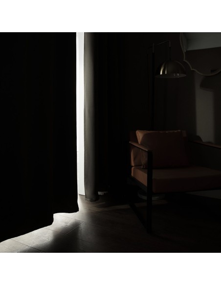 Beauty Home Κουρτίνα Blackout σκίασης με 8 κρίκους Ideal Art 8400 140x270 Καφέ Beauty Home Κουρτίνα Blackout σκίασης με 8 κρίκους Ideal Art 8400 140x270 Καφέ