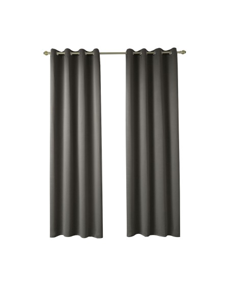 Beauty Home Κουρτίνα Blackout σκίασης με 8 κρίκους Ideal Art 8400 140x270 Καφέ Beauty Home Κουρτίνα Blackout σκίασης με 8 κρίκους Ideal Art 8400 140x270 Καφέ
