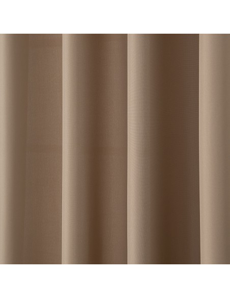 Beauty Home Κουρτίνα μεσαίας σκίασης με 8 μεταλλικούς κρίκους Effect Art 8443 140x270 Μπεζ Beauty Home Κουρτίνα μεσαίας σκίασης με 8 μεταλλικούς κρίκους Effect Art 8443 140x270 Μπεζ