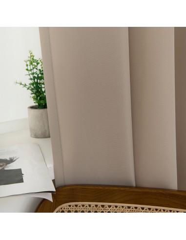 Beauty Home Κουρτίνα μεσαίας σκίασης με 8 μεταλλικούς κρίκους Effect Art 8443 140x270 Άμμου Beauty Home Κουρτίνα μεσαίας σκίασης με 8 μεταλλικούς κρίκους Effect Art 8443 140x270 Άμμου