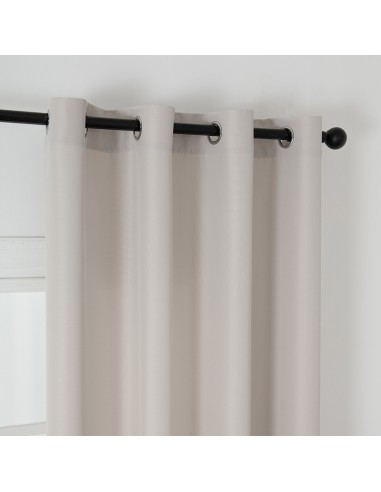 Beauty Home Κουρτίνα μεσαίας σκίασης με 8 μεταλλικούς κρίκους Effect Art 8443 140x270 Εκρού Beauty Home Κουρτίνα μεσαίας σκίασης με 8 μεταλλικούς κρίκους Effect Art 8443 140x270 Εκρού