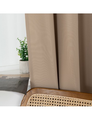 Beauty Home Ύφασμα κουρτίνας με το μέτρο μεσαίας σκίασης Effect Art 8443 Φ320 Μπεζ