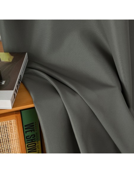 Beauty Home Ύφασμα κουρτίνας με το μέτρο μεσαίας σκίασης Effect Art 8443 Φ320 Ανθρακί