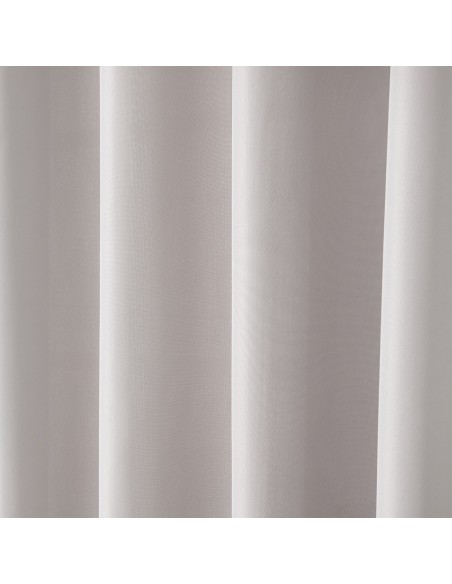 Beauty Home Ύφασμα κουρτίνας με το μέτρο μεσαίας σκίασης Effect Art 8443 Φ320 Ασημί