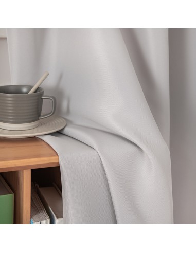 Beauty Home Ύφασμα κουρτίνας με το μέτρο μεσαίας σκίασης Effect Art 8443 Φ320 Ασημί