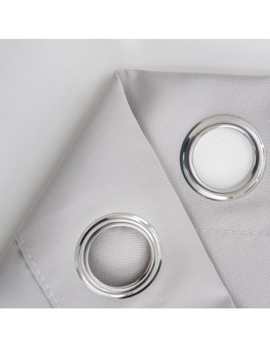 Beauty Home Ύφασμα κουρτίνας με το μέτρο μεσαίας σκίασης Effect Art 8443 Φ320 Ασημί