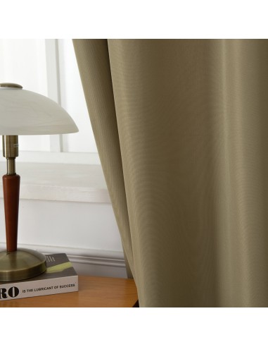 Beauty Home Ύφασμα κουρτίνας με το μέτρο μεσαίας σκίασης Effect Art 8443 Φ320 Λαδί