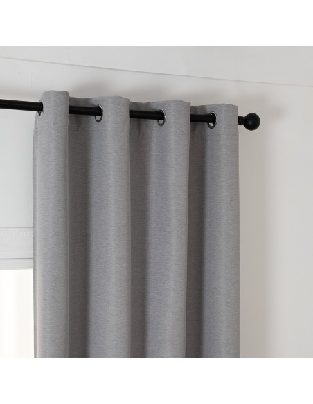 Beauty Home Ύφασμα κουρτίνας με το μέτρο Blackout jacquard σκίασης Glare Art 8444 Φ280 Γκρι Beauty Home Ύφασμα κουρτίνας με το μέτρο Blackout jacquard σκίασης Glare Art 8444 Φ280 Γκρι