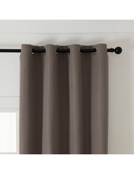 Beauty Home Ύφασμα κουρτίνας με το μέτρο Blackout jacquard σκίασης Glare Art 8444 Φ280 Μόκα Beauty Home Ύφασμα κουρτίνας με το μέτρο Blackout jacquard σκίασης Glare Art 8444 Φ280 Μόκα