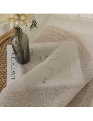 Beauty Home Κουρτίνα γάζα μονόχρωμη με 8 μεταλλικούς κρίκους Fit Art 8447 140x270 Μπεζ Beauty Home Κουρτίνα γάζα μονόχρωμη με 8 μεταλλικούς κρίκους Fit Art 8447 140x270 Μπεζ