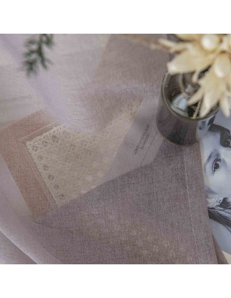 Beauty Home Ύφασμα κουρτίνας με το μέτρο γάζα Sharp Art 8448 Φ300 Αμέθυστος Beauty Home Ύφασμα κουρτίνας με το μέτρο γάζα Sharp Art 8448 Φ300 Αμέθυστος
