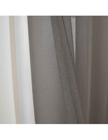 Beauty Home Ύφασμα κουρτίνας με το μέτρο γάζα Sharp Art 8448 Φ300 Μπεζ
