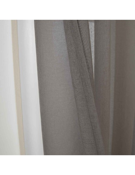 Beauty Home Ύφασμα κουρτίνας με το μέτρο γάζα Sharp Art 8448 Φ300 Μπεζ