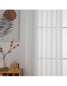 Beauty Home Ύφασμα κουρτίνας με το μέτρο γάζα Sharp Art 8448 Φ300 Εκρού 2