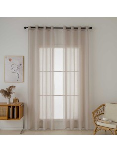 Beauty Home Ύφασμα κουρτίνας με το μέτρο γάζα Sharp Art 8448 Φ300 Άμμου