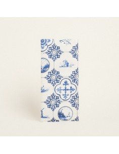 Beauty Home ΔΙΑΚΟΣΜΗΤΙΚΟ ΛΑΜΠΑΔΑΣ ΜΠΛΕ ΠΛΑΚΑΚΙΑ   90 x 22 cm