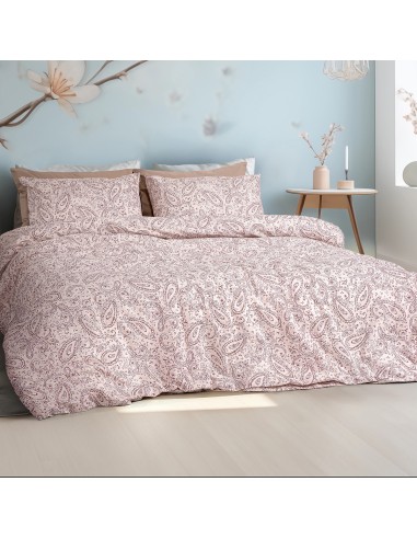 Beauty Home Σετ παπλωματοθήκη υπέρδιπλη Sylia Art 12256 220x250 Μπεζ
