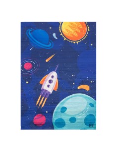 Beauty Home Χαλί παιδικό Fun Art 9549 135x180 Μπλε