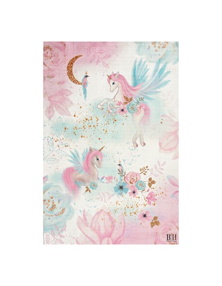 Beauty Home Χαλί παιδικό Fun Art 9588 135x180 Ροζ Beauty Home Χαλί παιδικό Fun Art 9588 135x180 Ροζ