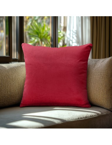 Beauty Home Μαξιλαροθήκη ΒΕΛΟΥΔΟ PREMIUM ΚΟΚΚΙΝΟ   40 x 40 cm
