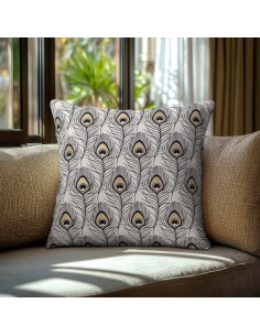 Beauty Home Μαξιλαροθήκη ΦΤΕΡΑ ΠΑΓΩΝΙΟΥ   45 x 45 cm