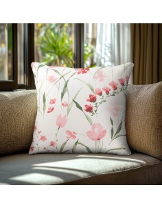 Beauty Home Μαξιλαροθήκη ΑΝΘΗ ΙΡΙΔΑ ΚΑΙ ΦΡΕΖΙΑ   40 x 40 cm