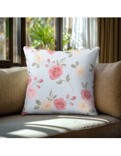 Beauty Home Μαξιλαροθήκη ΤΡΙΑΝΤΑΦΥΛΛΑ ΓΑΛΑΖΙΟ ΦΟΝΤΟ   45 x 45 cm