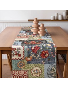 Beauty Home ΡΑΝΝΕΡ Folklore Jeans Patch   32 cm x 1