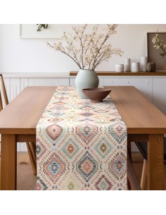 Beauty Home ΡΑΝΝΕΡ ΣΤΟΦΑ ΙΝΔΙΚΟΙ ΡΟΜΒΟΙ   32 cm x 1