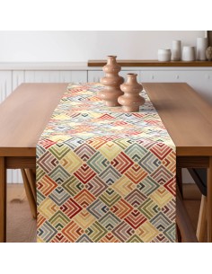 Beauty Home ΡΑΝΝΕΡ ΣΤΟΦΑ ΔΙΑΜΑΝΤΙΑ ΠΟΛΥΧΡΩΜΑ   32 cm x 1