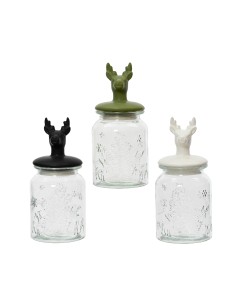 Beauty Home Διακοσμητικό Βάζο/Δοχείο 10.8cm x 23.5cm  Μαύρο