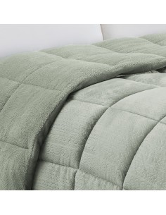 ΚΟΥΒΕΡΤΟΠΑΠΛΩΜΑ ΥΠΕΡΔΙΠΛΟ SHELBY SOFT OLIVE (220X240) 2