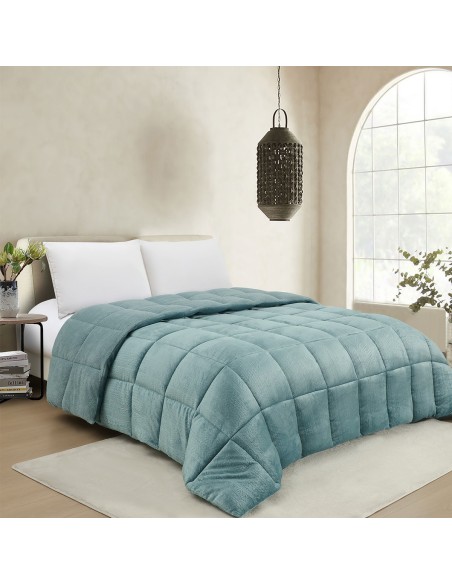 ΚΟΥΒΕΡΤΟΠΑΠΛΩΜΑ ΥΠΕΡΔΙΠΛΟ SHELBY SKY (220X240) ΚΟΥΒΕΡΤΟΠΑΠΛΩΜΑ ΥΠΕΡΔΙΠΛΟ SHELBY SKY (220X240)