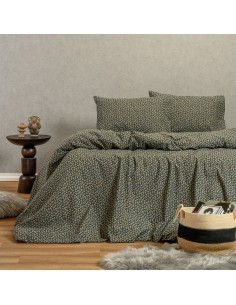 ΣΕΤ ΣΕΝΤΟΝΙΑ ΦΑΝΕΛΕΝΙΑ KING SIZE ELISE BLUE (270X260)