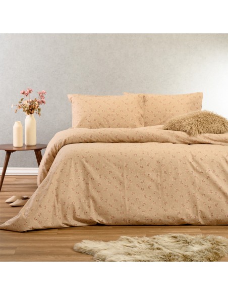 ΣΕΤ ΣΕΝΤΟΝΙΑ ΦΑΝΕΛΕΝΙΑ KING SIZE FAY BEIGE (270X260)