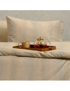 ΣΕΤ ΣΕΝΤΟΝΙΑ ΦΑΝΕΛΕΝΙΑ KING SIZE (Λ) TRINITY PETROL (180X200+30) 2