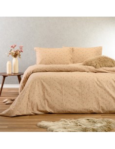 ΣΕΤ ΣΕΝΤΟΝΙΑ ΦΑΝΕΛΕΝΙΑ KING SIZE (Λ) FAY BEIGE (180X200+30)
