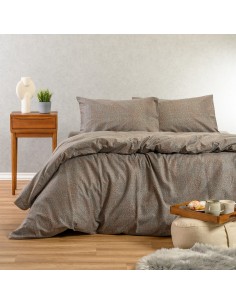 ΣΕΝΤΟΝΙ (ΣΕΤ 2 ΤΕΜ.) 120Χ200+30 KESHIA GREY WINTER LINE MINI