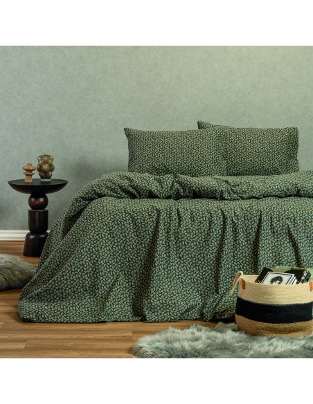 ΣΕΝΤΟΝΙ (ΣΕΤ 3 ΤΕΜ.) 160Χ200+30 ELISE BLUE WINTER LINE MINI