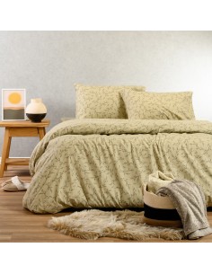 ΣΕΝΤΟΝΙ (ΣΕΤ 3 ΤΕΜ.) 160Χ200+30 POPPY PASTEL OLIVE WINTER LINE MINI