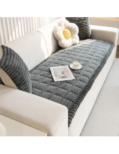 ΑΝΩΣΤΡΩΜΑ ΚΑΝΑΠΕ ASPEN DARK GREY (70X180)