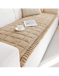 ΑΝΩΣΤΡΩΜΑ ΚΑΝΑΠΕ ASPEN BEIGE (70X210)