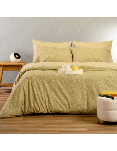 ΠΑΠΛΩΜΑΤΟΘΗΚΗ ΥΠΕΡΔΙΠΛΗ SAMUELE OLIVE/BEIGE ULTRA LINE (225X245)