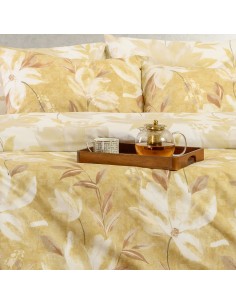 ΣΕΤ ΜΑΞΙΛΑΡΟΘΗΚΕΣ (Π) GIULIA OCHRE CASUAL LINE (50X70)